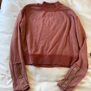 Free people cropped sweater